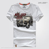 Short Sleeve Army Cotton Loose T Shirt